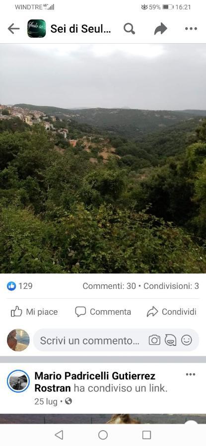 Stellaria Casa Vacanze In Montagna Panorama Stupendo Sardegna Seùlo المظهر الخارجي الصورة